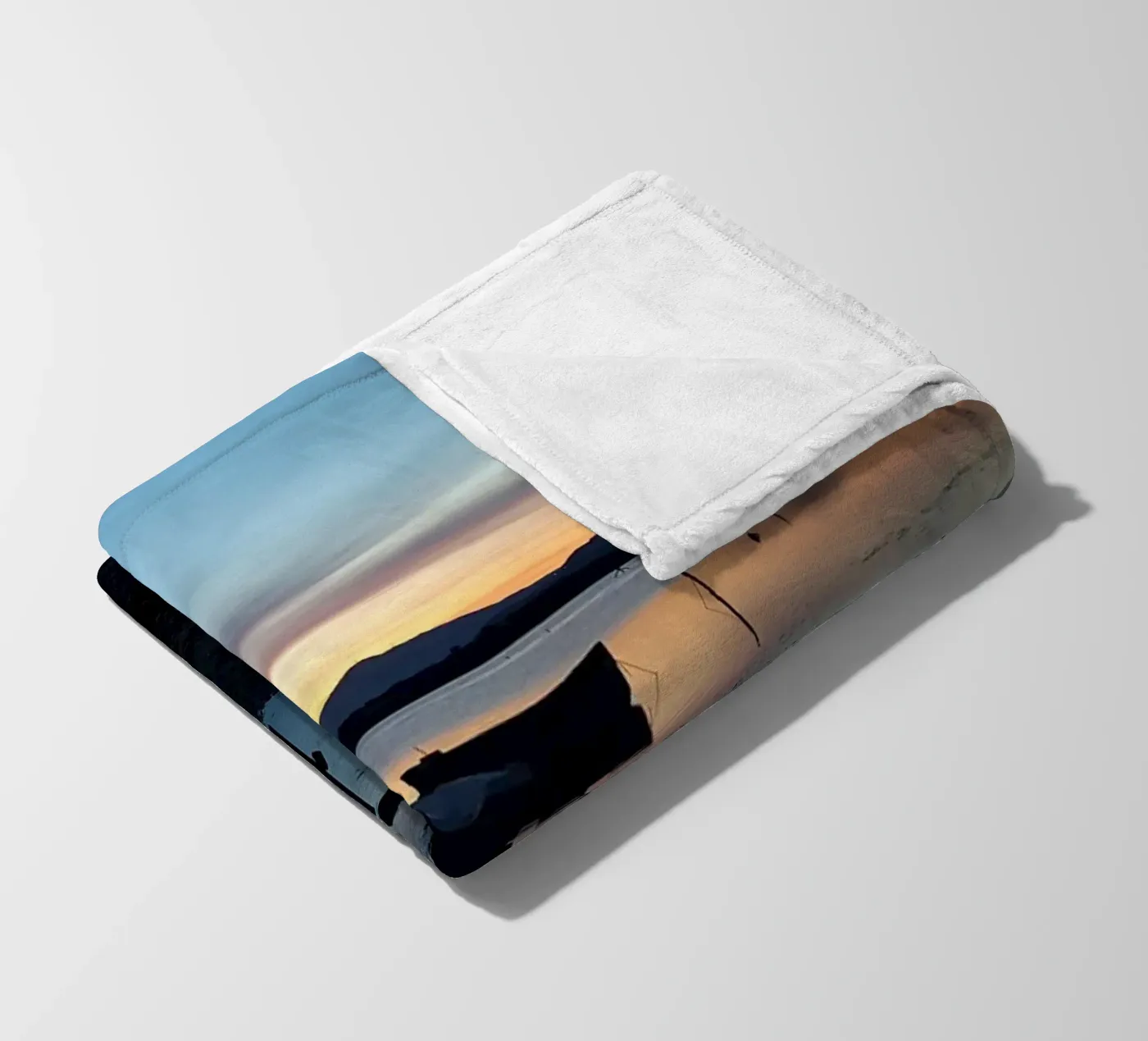 Sunset coperta in pile da Massimo Frascogna