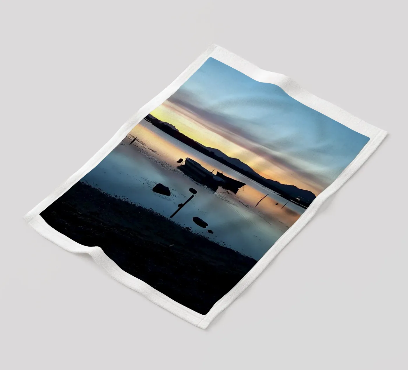 Sunset coperta in pile da Massimo Frascogna