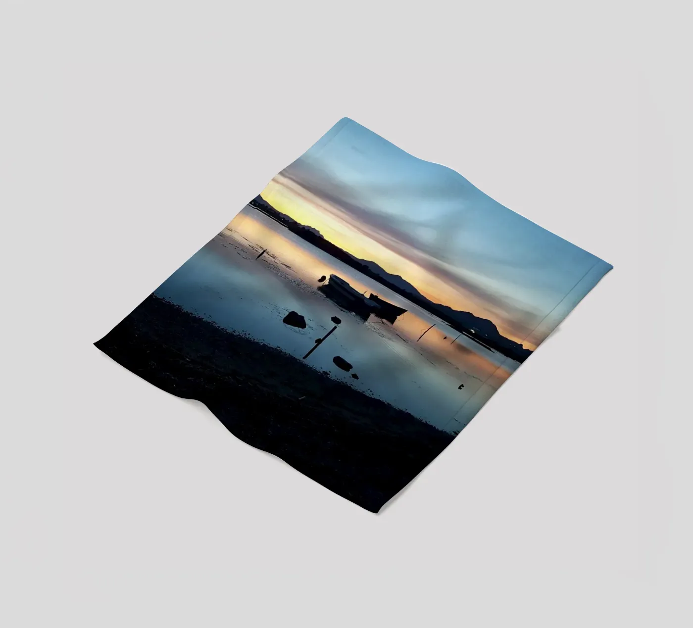 Sunset coperta in pile da Massimo Frascogna