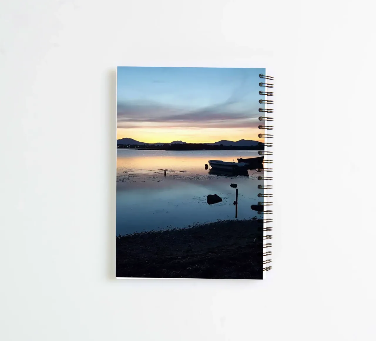 Sunset spiral notebook by Massimo Frascogna