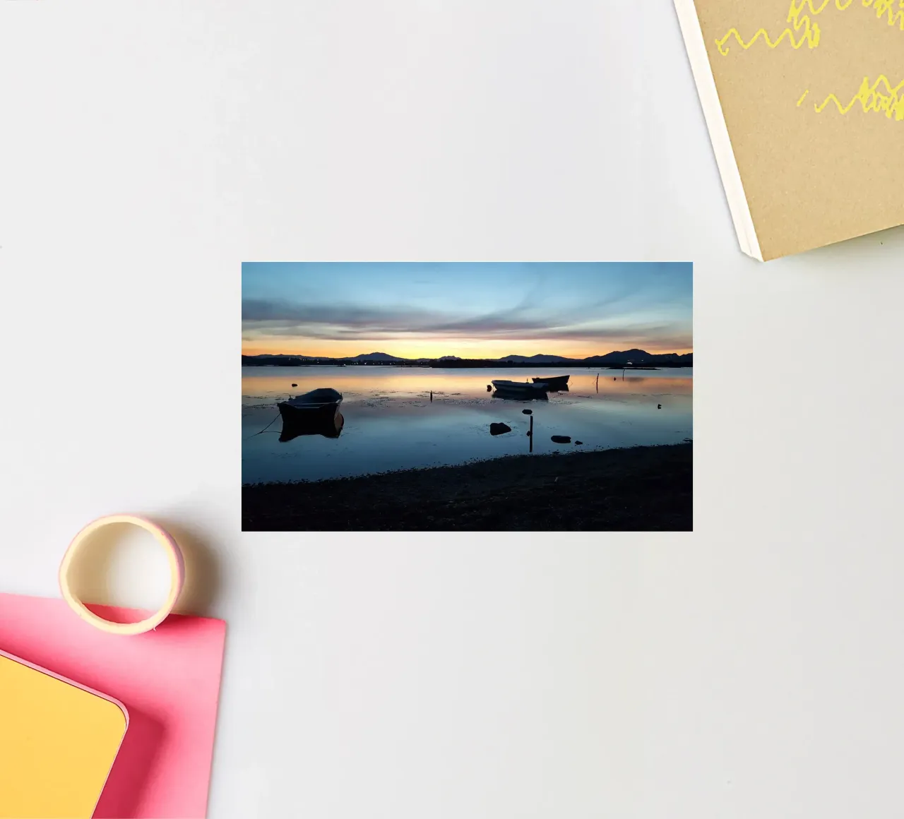 Sunset sticker by Massimo Frascogna