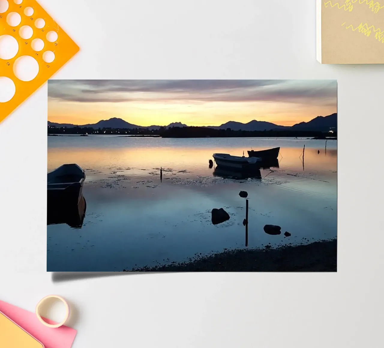 Sunset sticker sheet by Massimo Frascogna