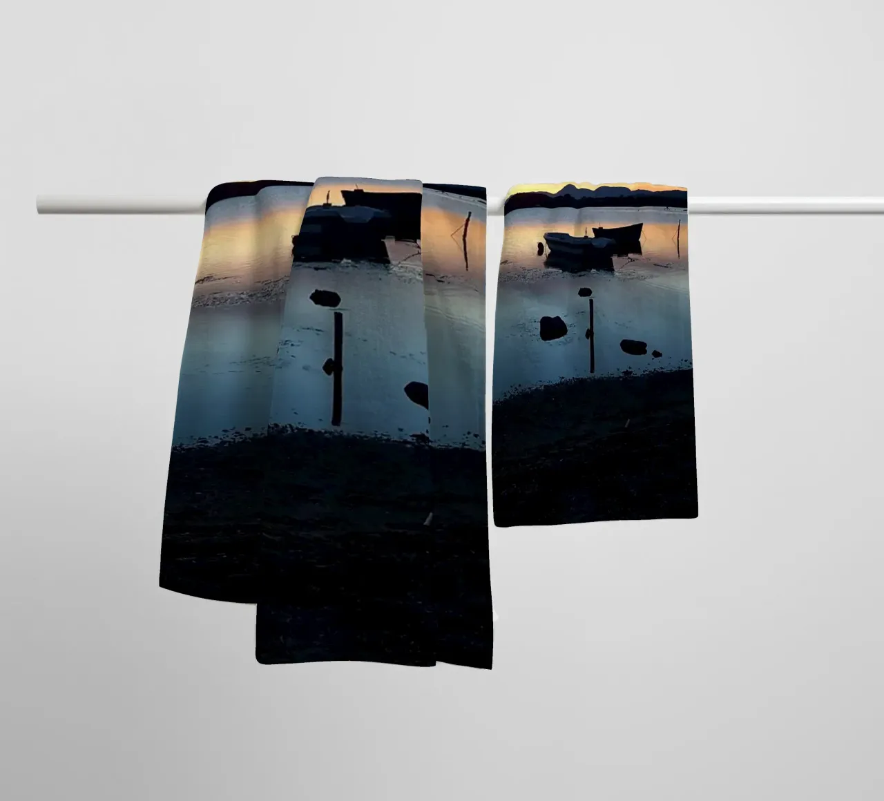Sunset towel by Massimo Frascogna