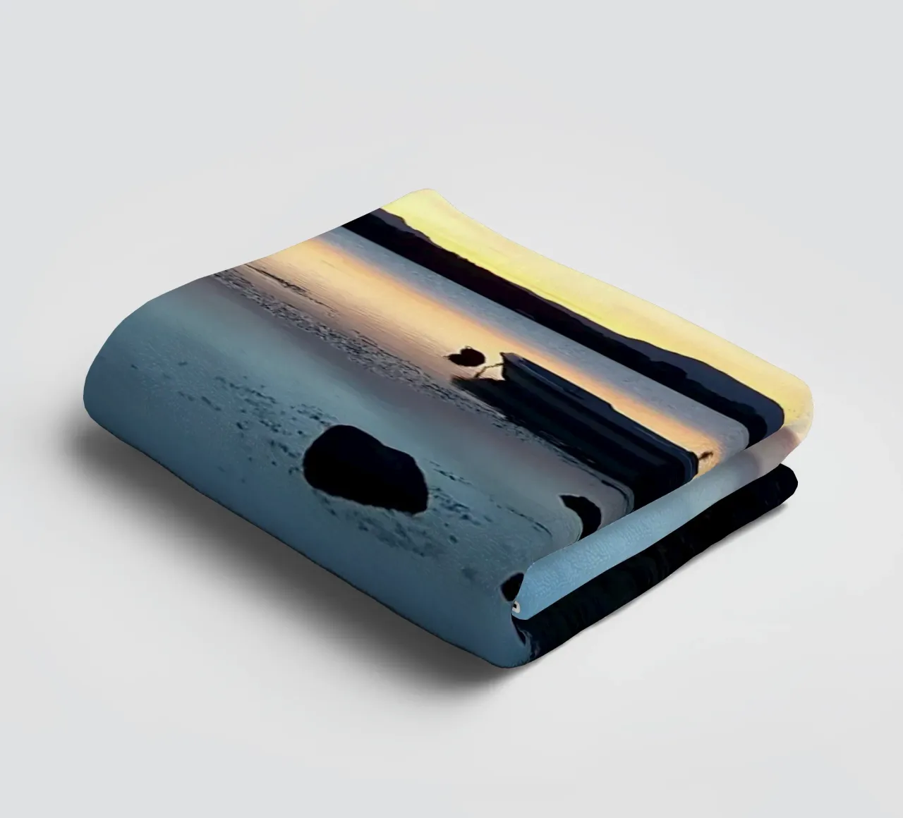 Sunset towel by Massimo Frascogna