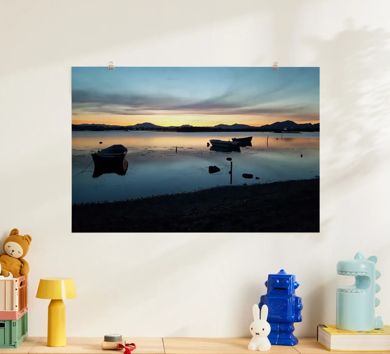 Sunset Poster von Massimo Frascogna