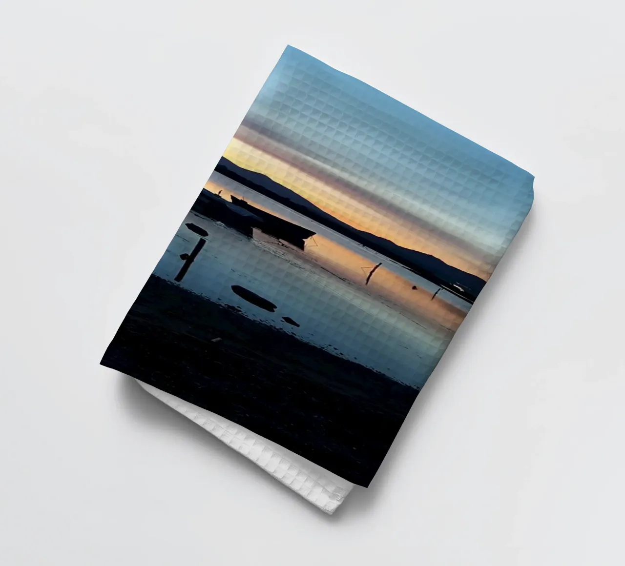 Coucher de soleil torchon de Massimo Frascogna