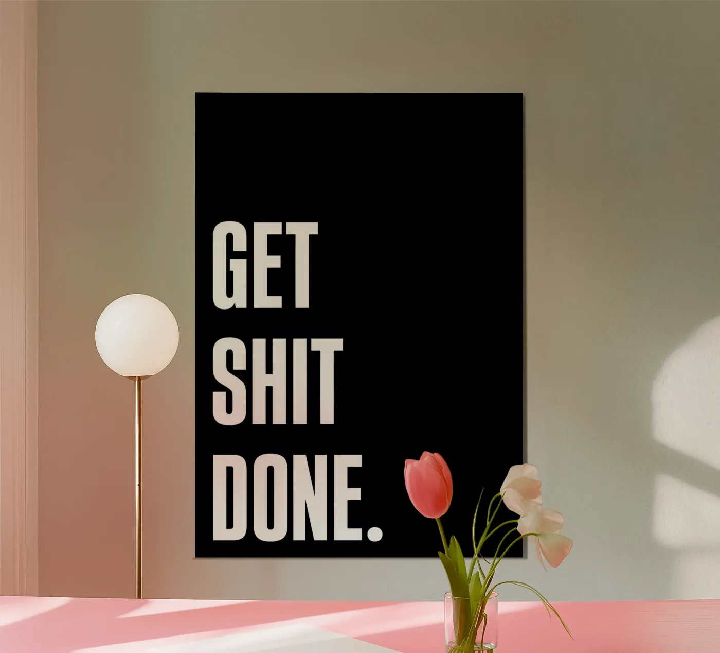 Get done poster da QuoteFrame