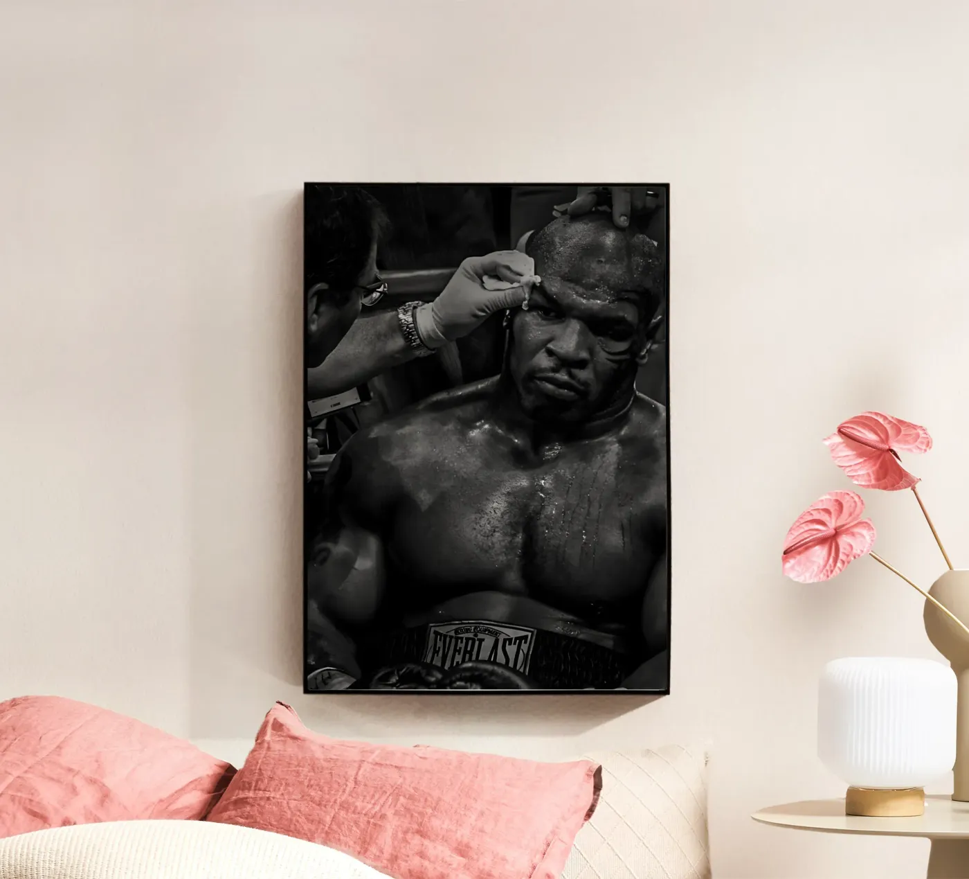 Mike Black white plexiglass da Black White Poster