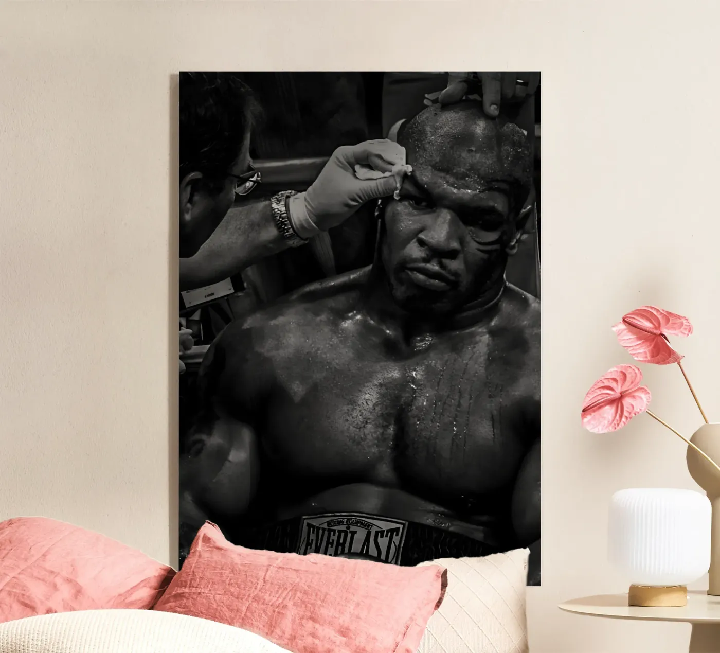 Mike Black white plexiglass da Black White Poster