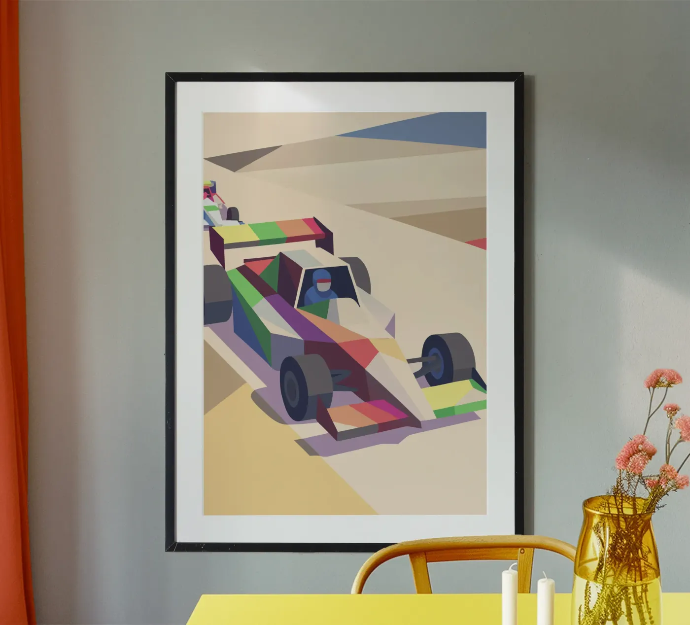 Formule Auto poster van POLYGON SPECIAL