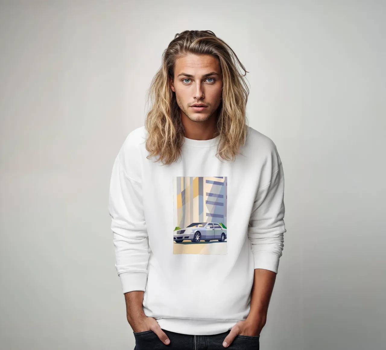 Auto di lusso felpa da POLYGON SPECIAL