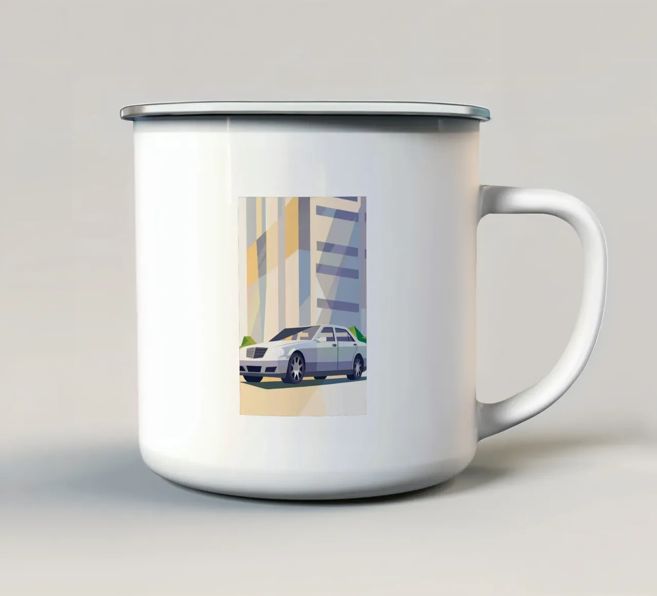 Auto di lusso tazza in smalto da POLYGON SPECIAL