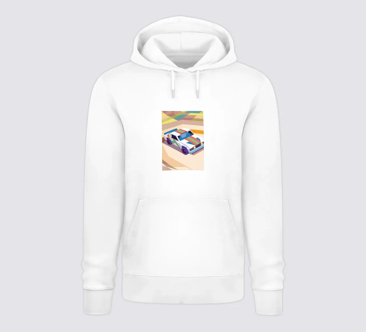 Auto da corsa felpa con cappuccio da POLYGON SPECIAL