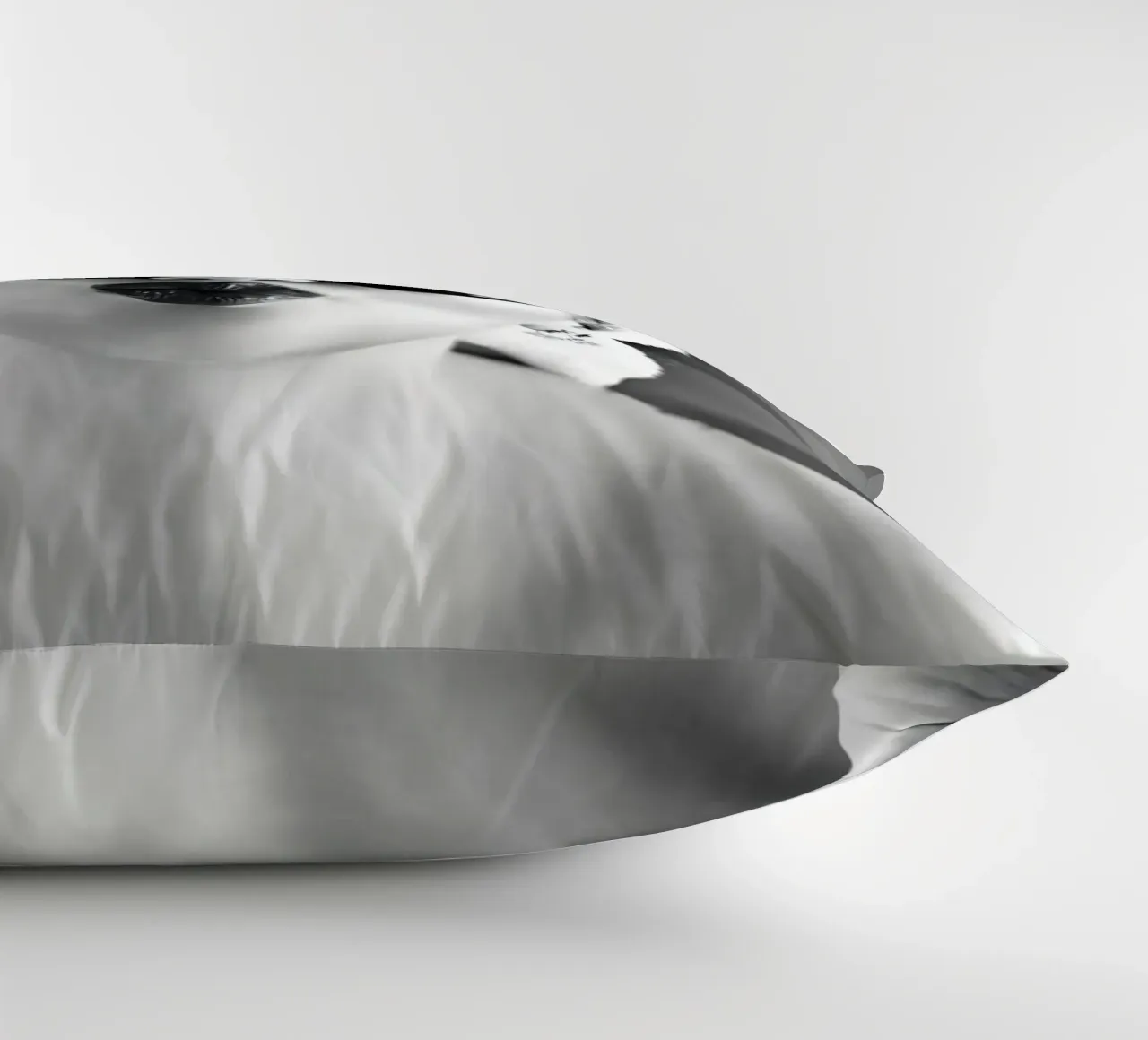 Invio di un bacio in bianco e nero cuscino da Galery Vintage