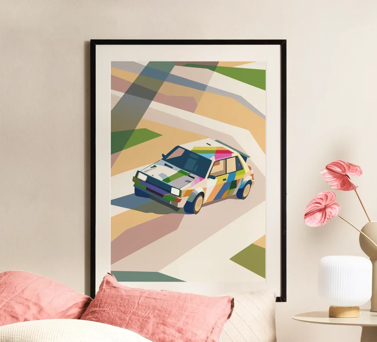 Hatchback Auto poster van POLYGON SPECIAL