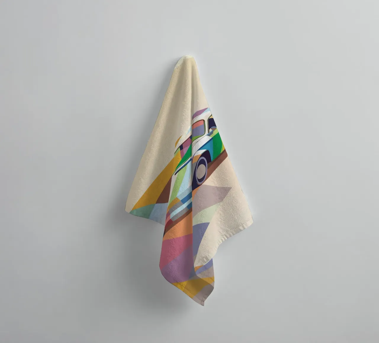 Oldtimer in der Wüste Handtuch von POLYGON SPECIAL