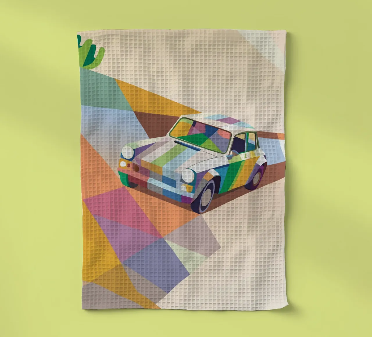 Oldtimer in der Wüste Geschirrtuch von POLYGON SPECIAL