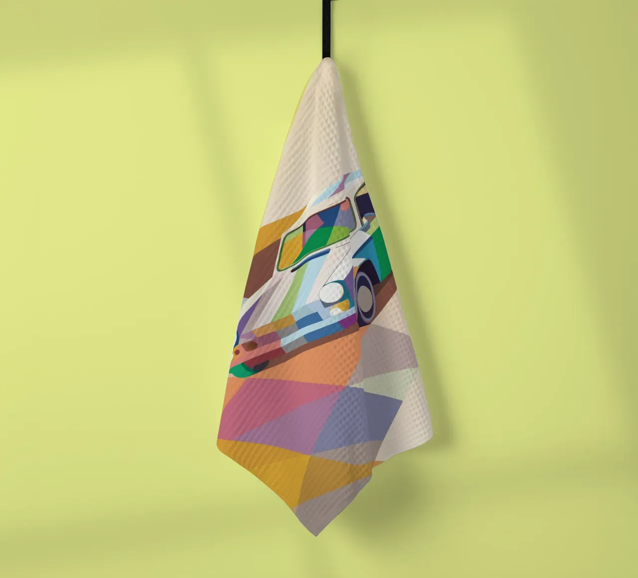 Oldtimer in der Wüste Geschirrtuch von POLYGON SPECIAL