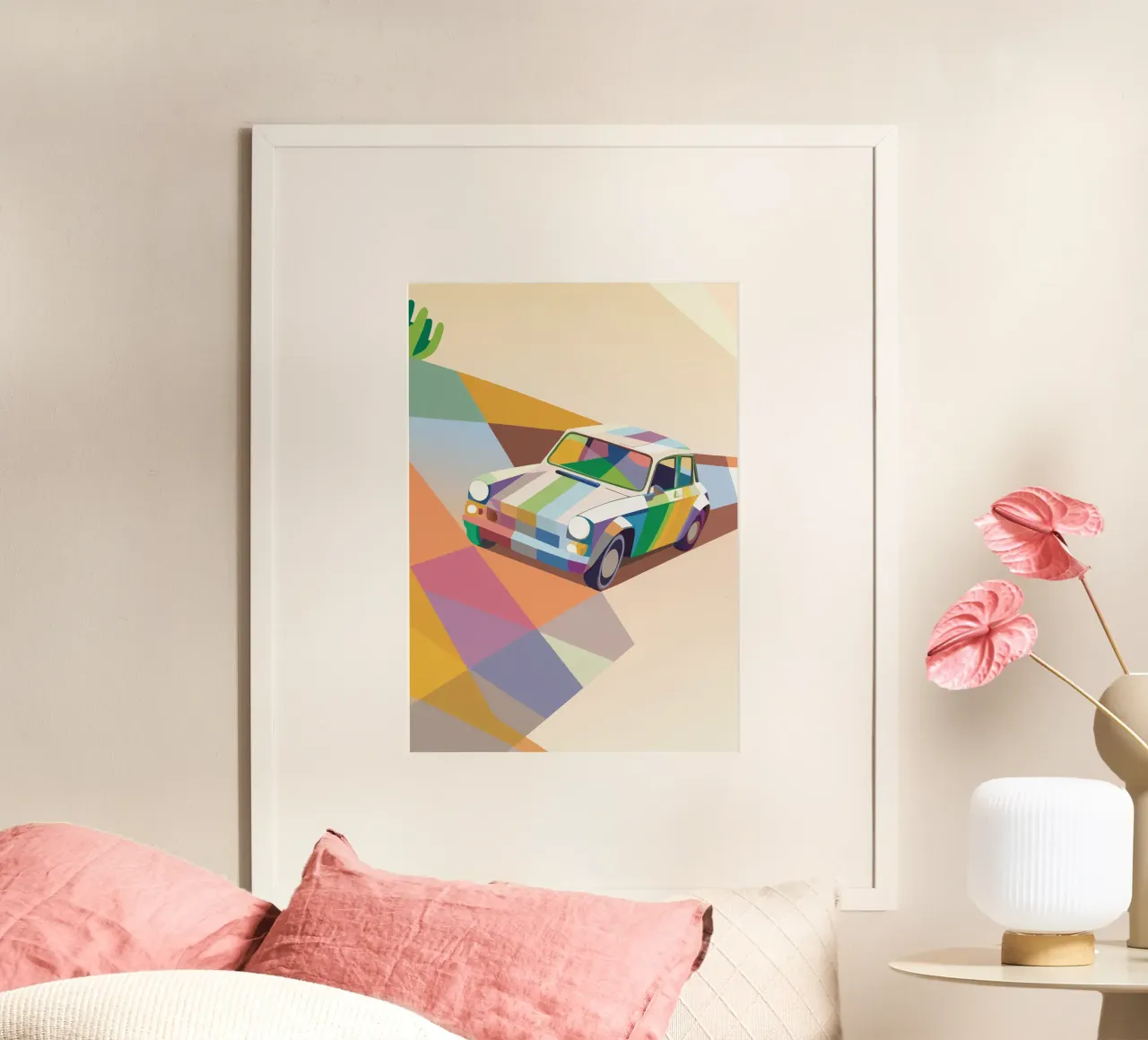 Oldtimer in der Wüste Hahnemühle von POLYGON SPECIAL