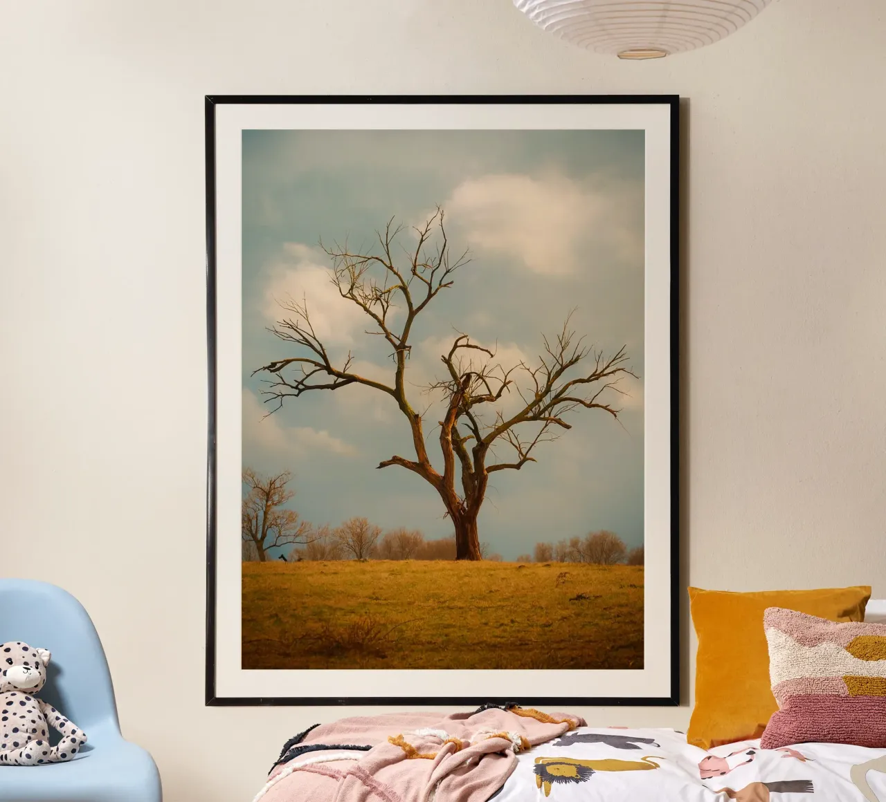 enkele droge boom poster van Maraza