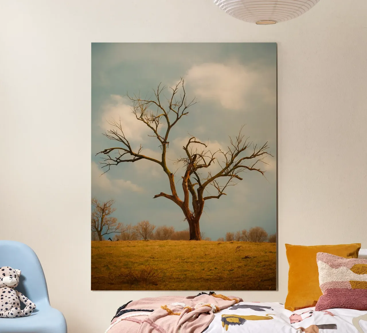 single dry tree poster da Maraza