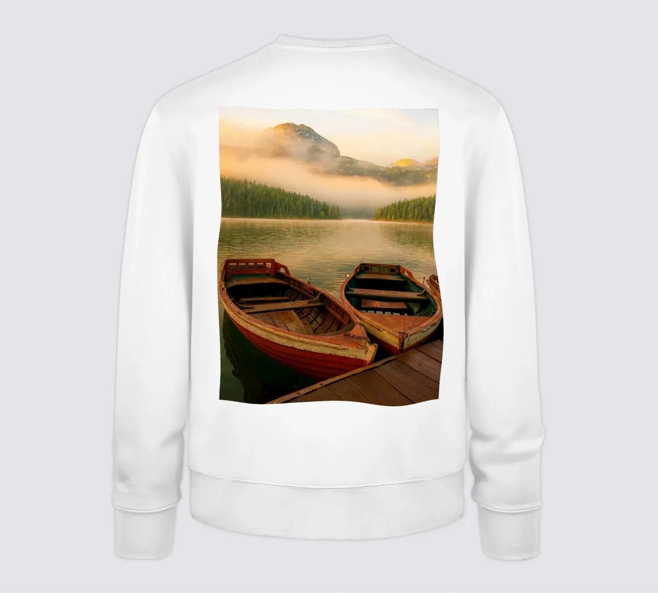 twoo cano sul lago felpa da Maraza