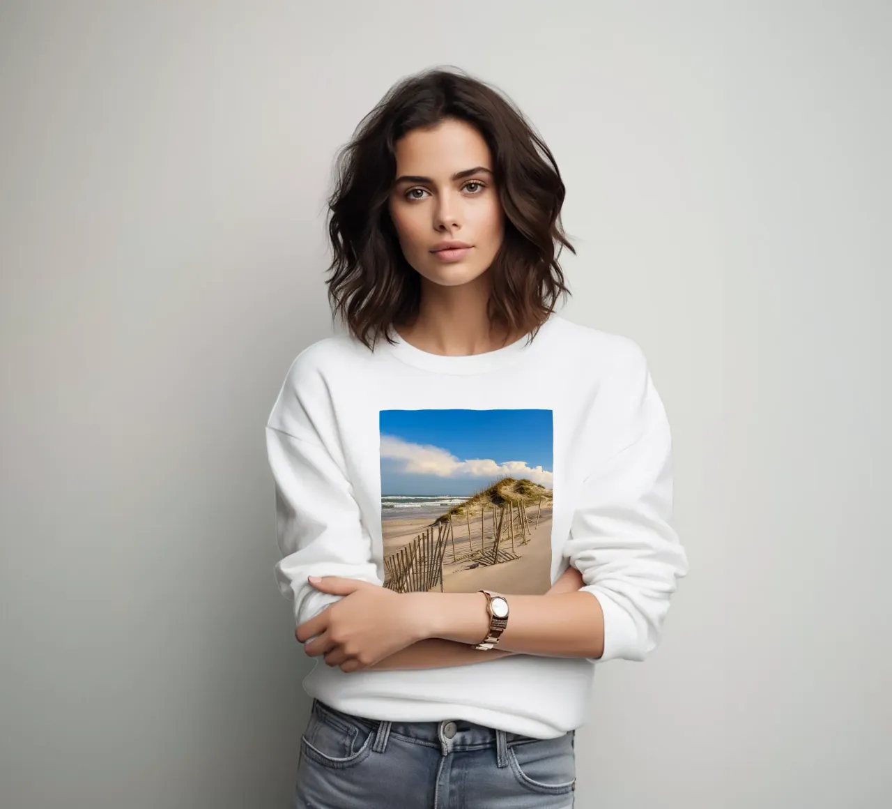 recinzione della spiaggia felpa da Klapadoa