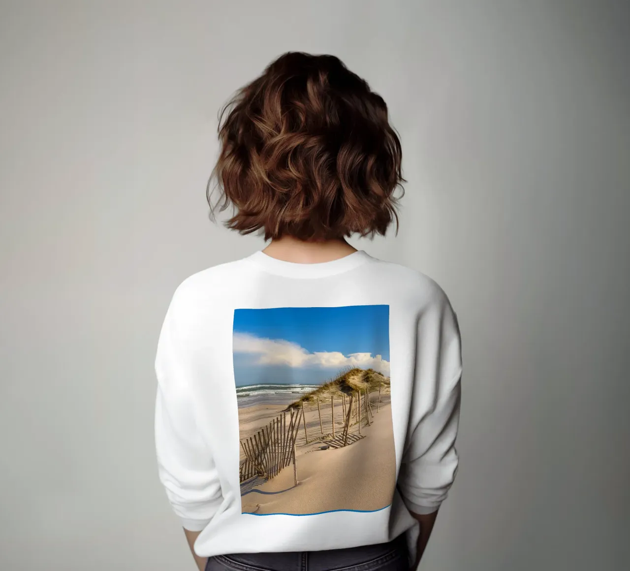 recinzione della spiaggia felpa da Klapadoa