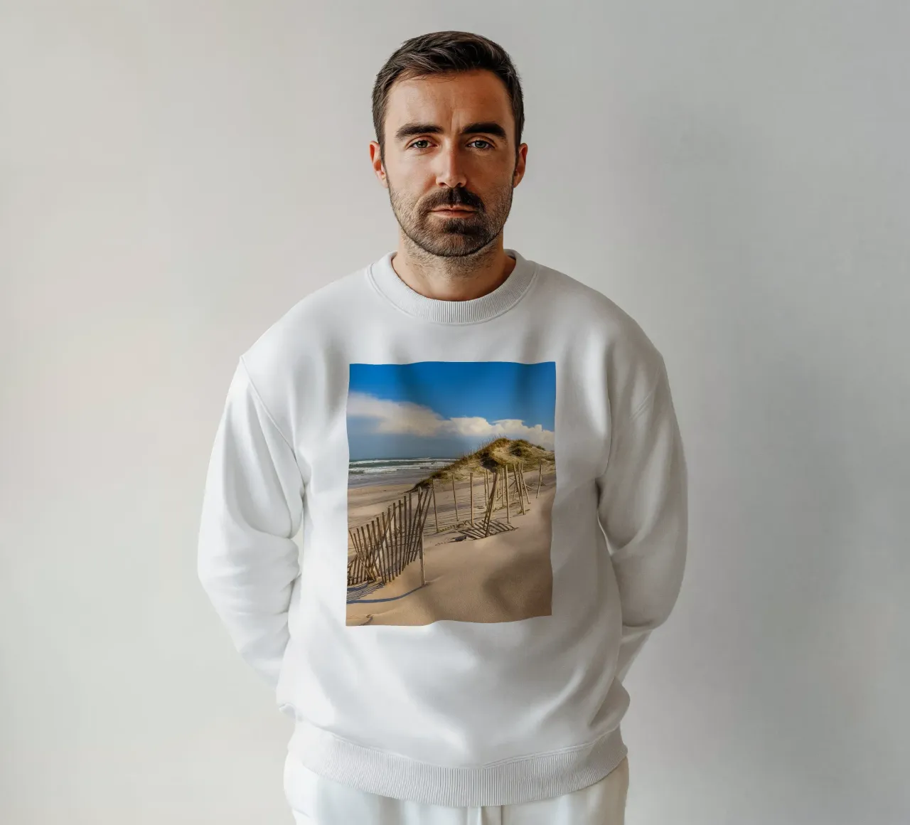 recinzione della spiaggia felpa da Klapadoa