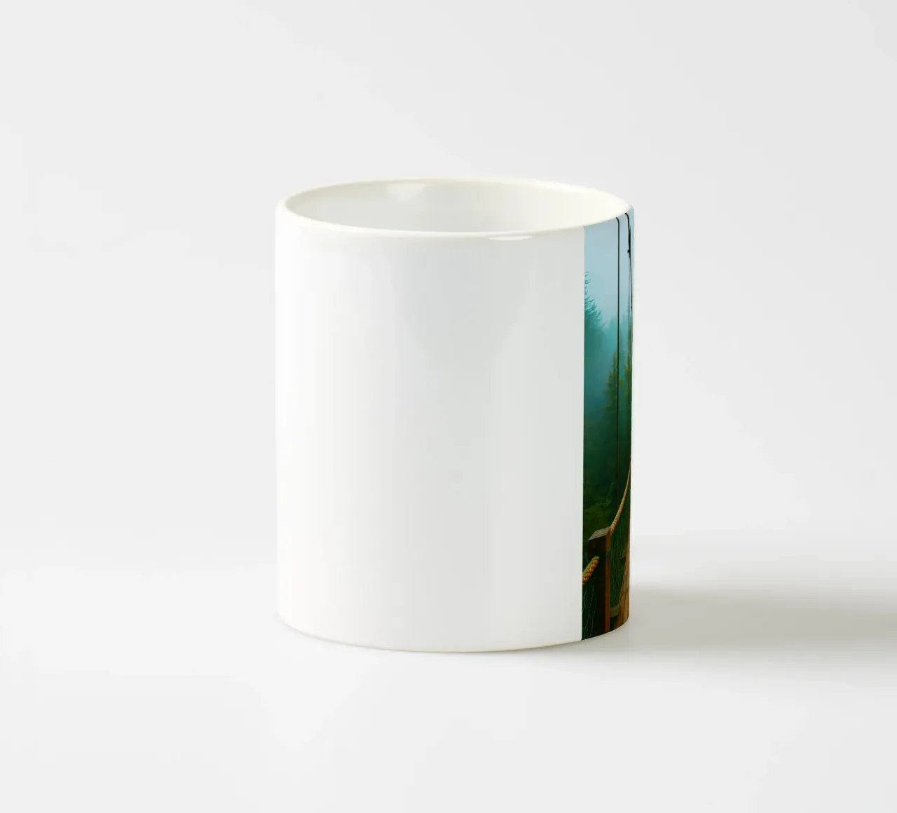 bridge ceramic mug by Klapadoa