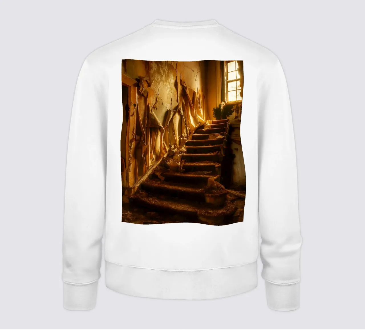 scale di casa sporche e non curate felpa da Klapadoa