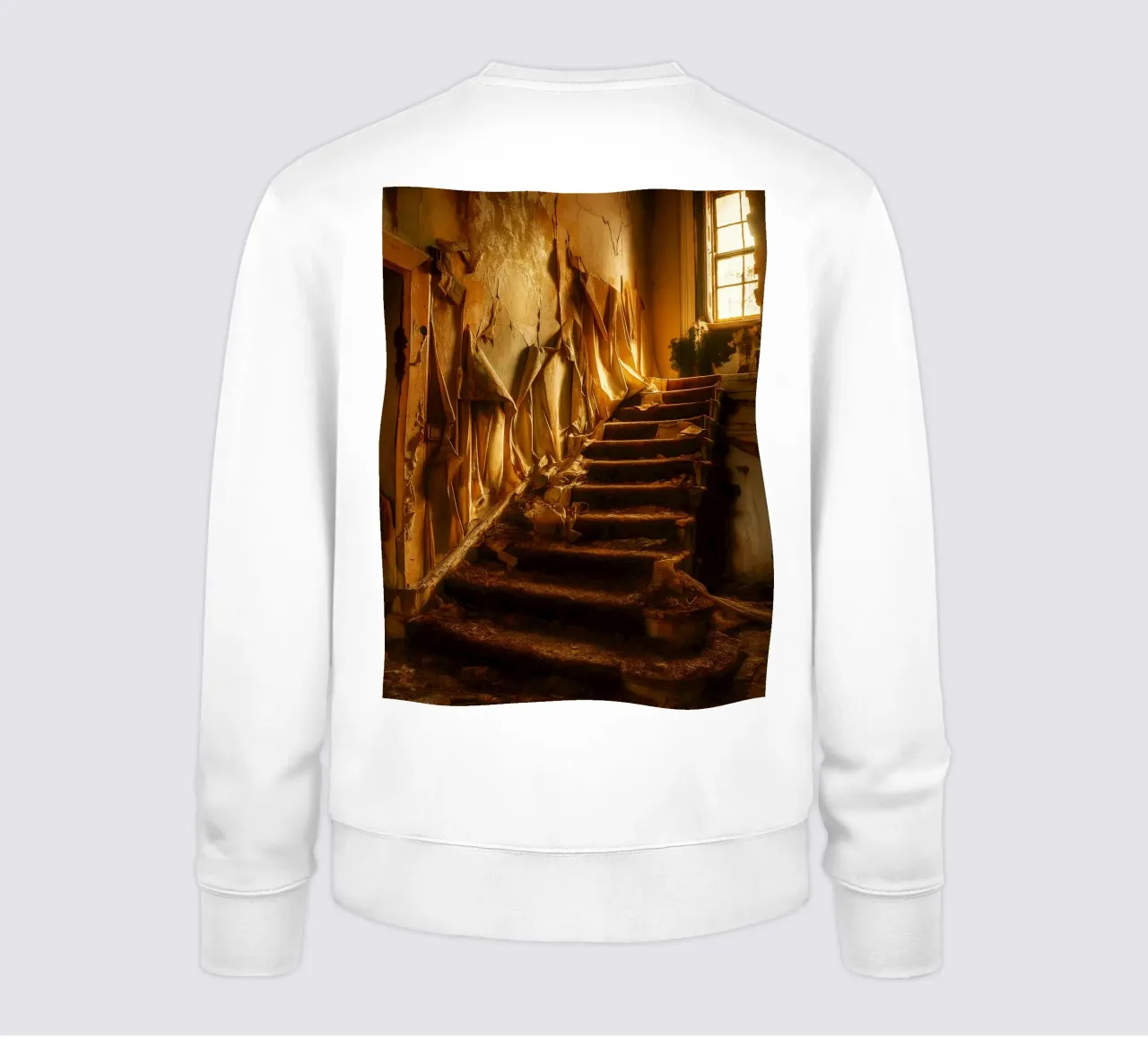 scale di casa sporche e non curate felpa da Klapadoa