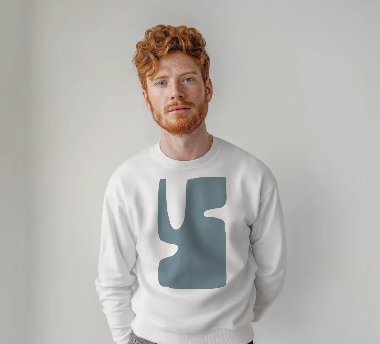 Blu metà secolo I felpa da Orara Studio