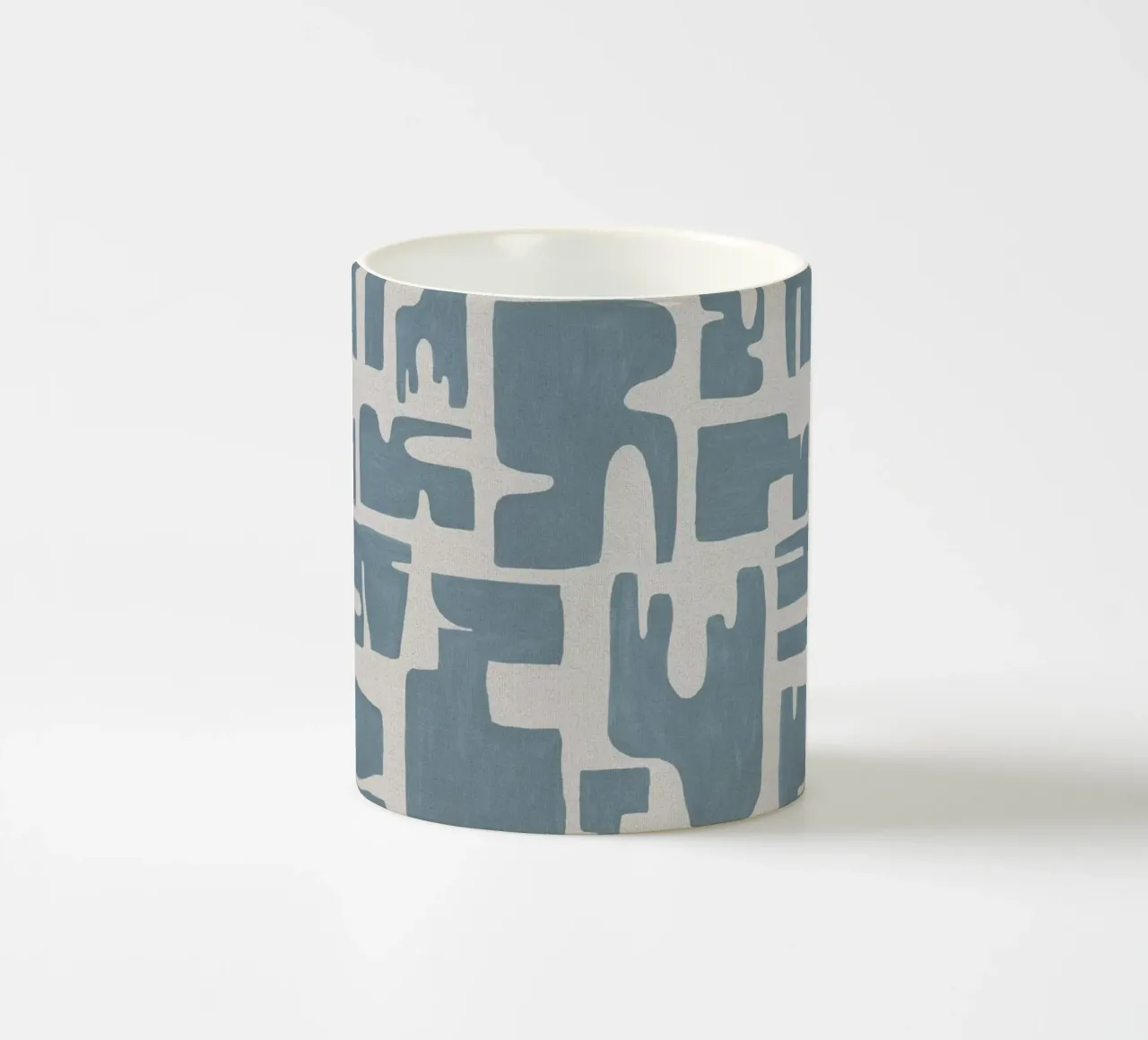 Blu metà secolo I tazza in ceramica da Orara Studio