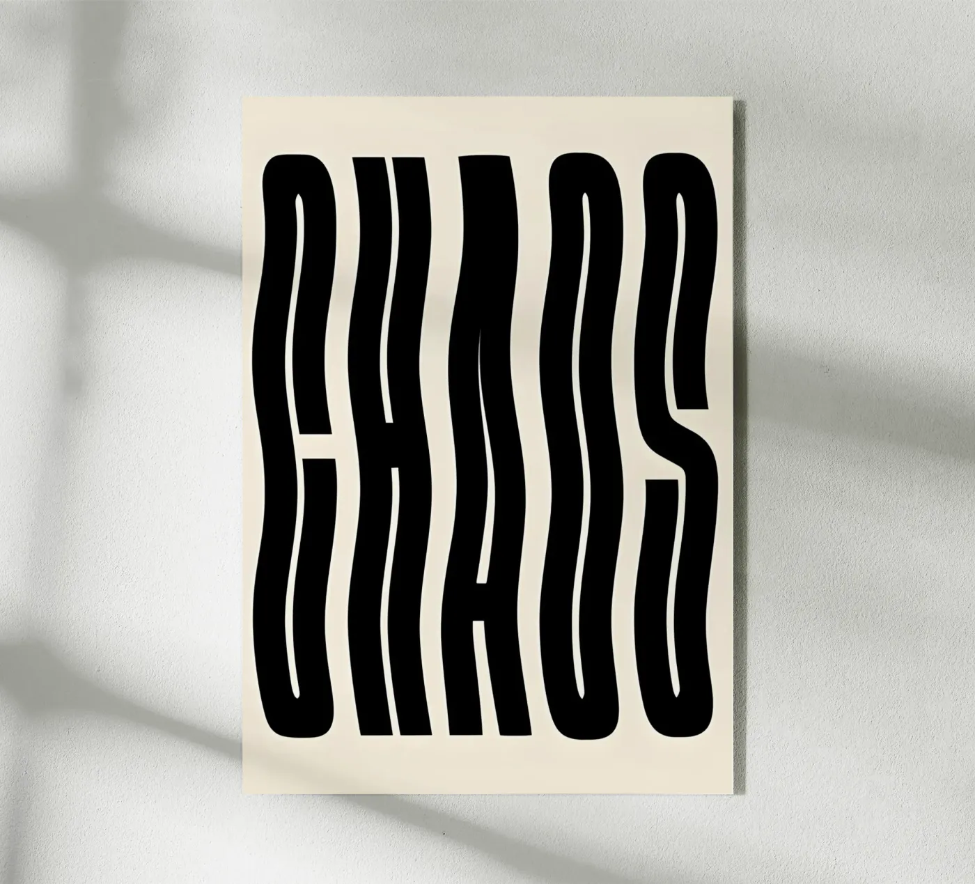 Chaos plexiglas de QuoteFrame