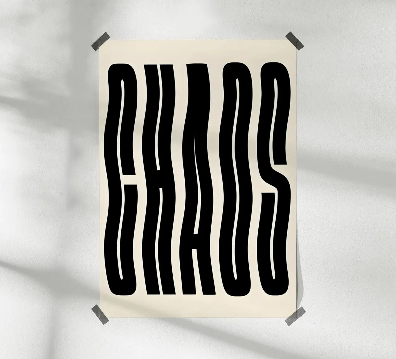 Chaos poster da QuoteFrame