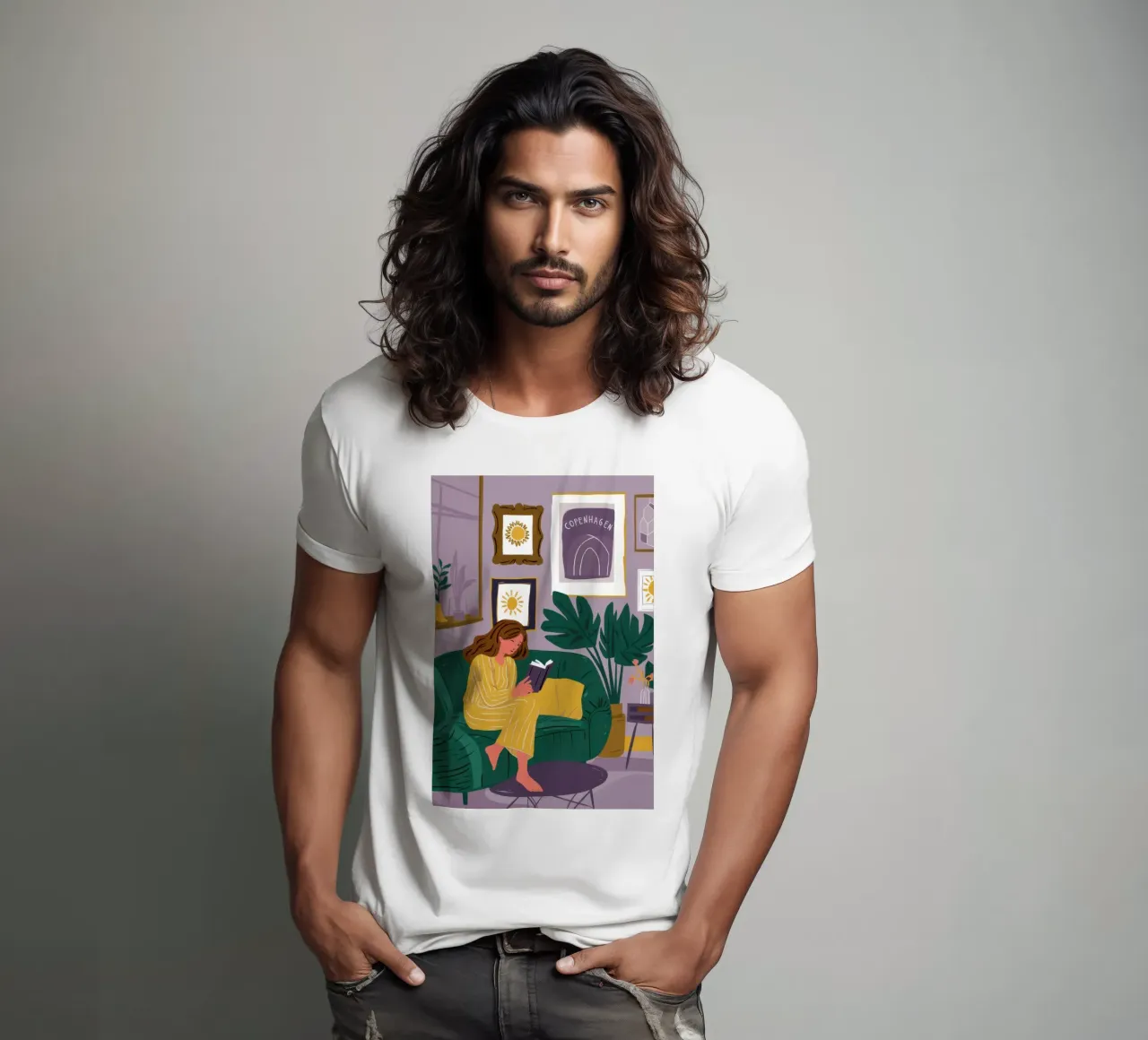 Divano Emerald Solitude t-shirt da Sky Velour