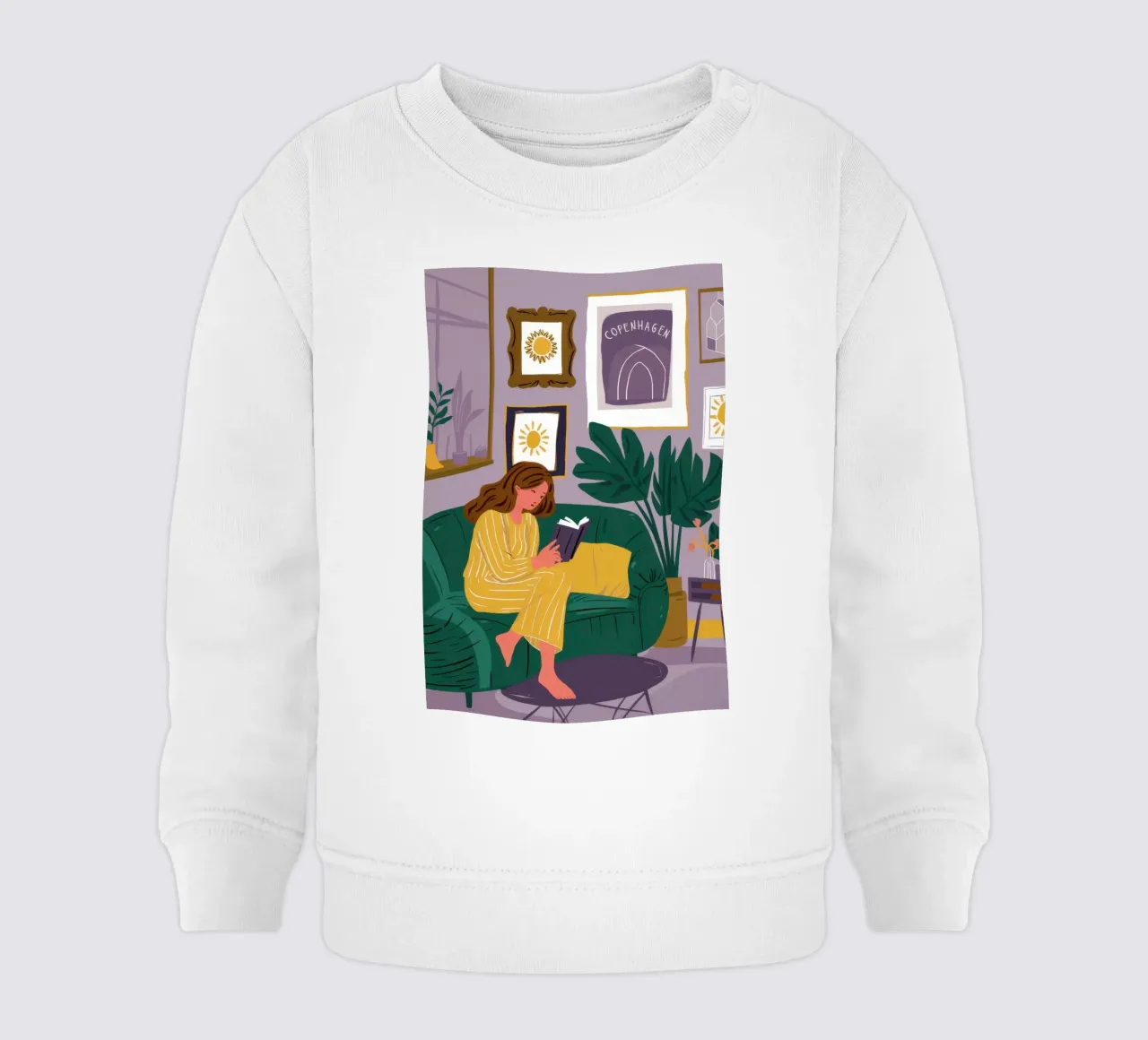 Divano Emerald Solitude felpa neonato da Sky Velour