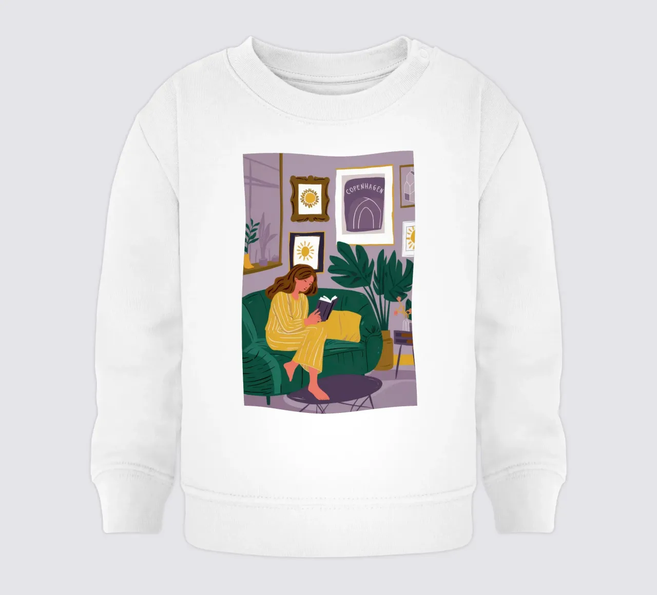 Divano Emerald Solitude felpa neonato da Sky Velour