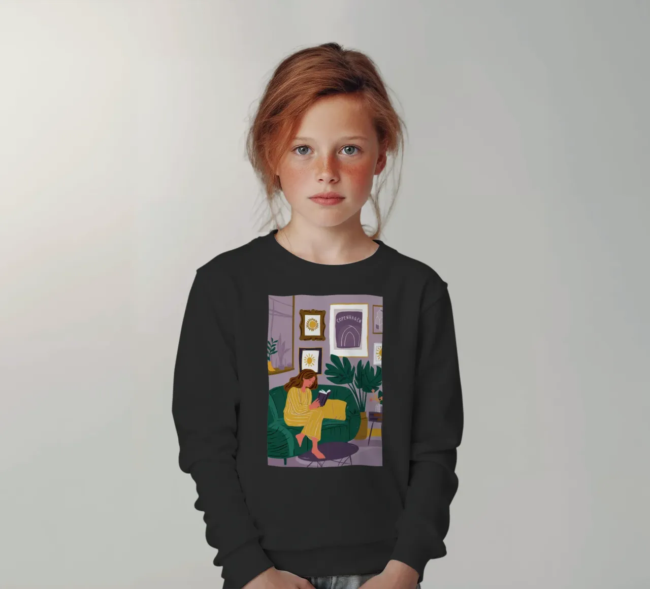 Divano Emerald Solitude felpa bambino da Sky Velour