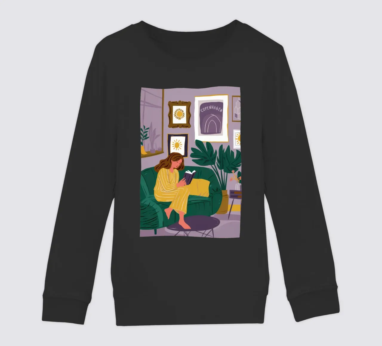 Divano Emerald Solitude felpa bambino da Sky Velour