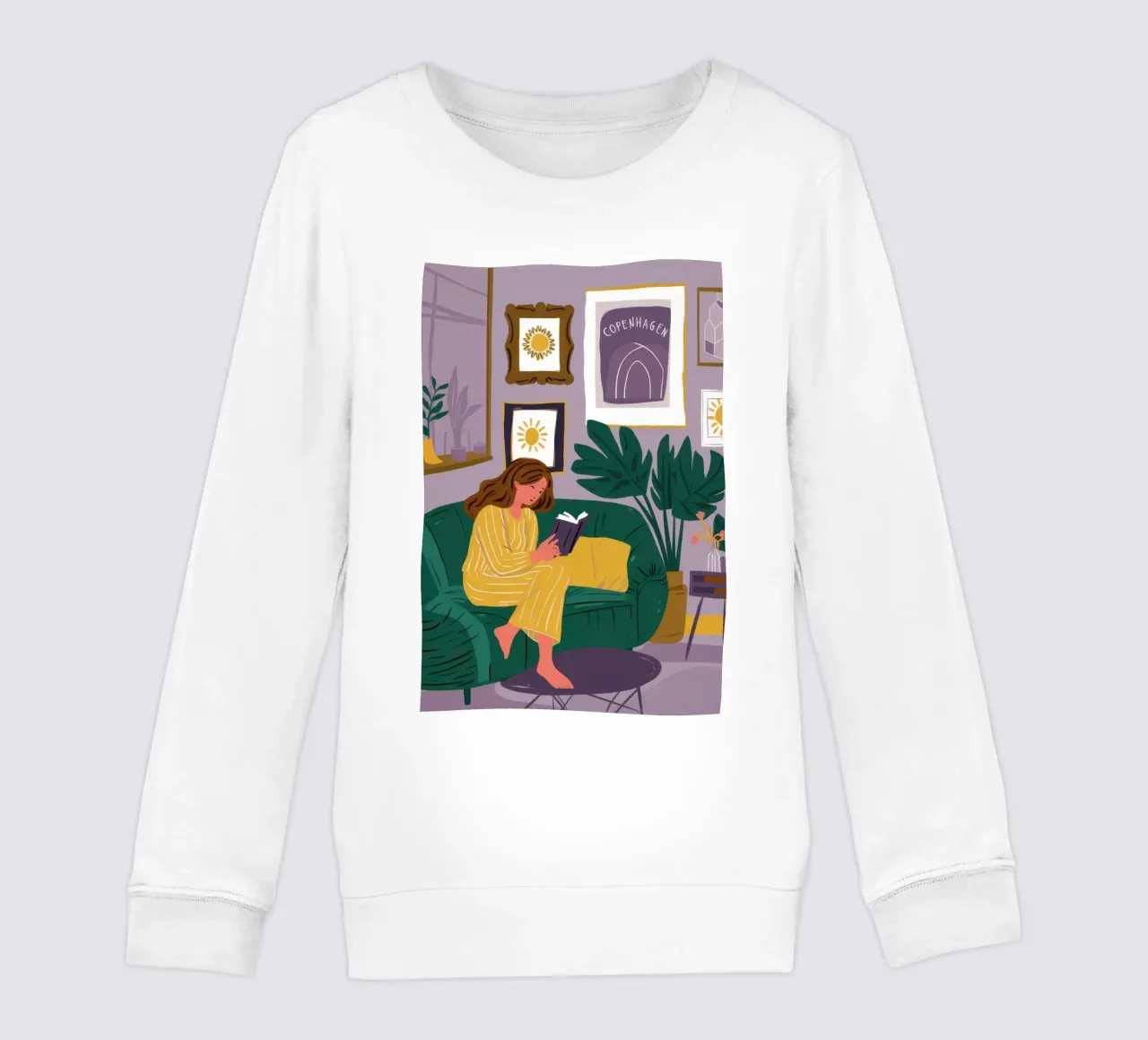 Divano Emerald Solitude felpa bambino da Sky Velour