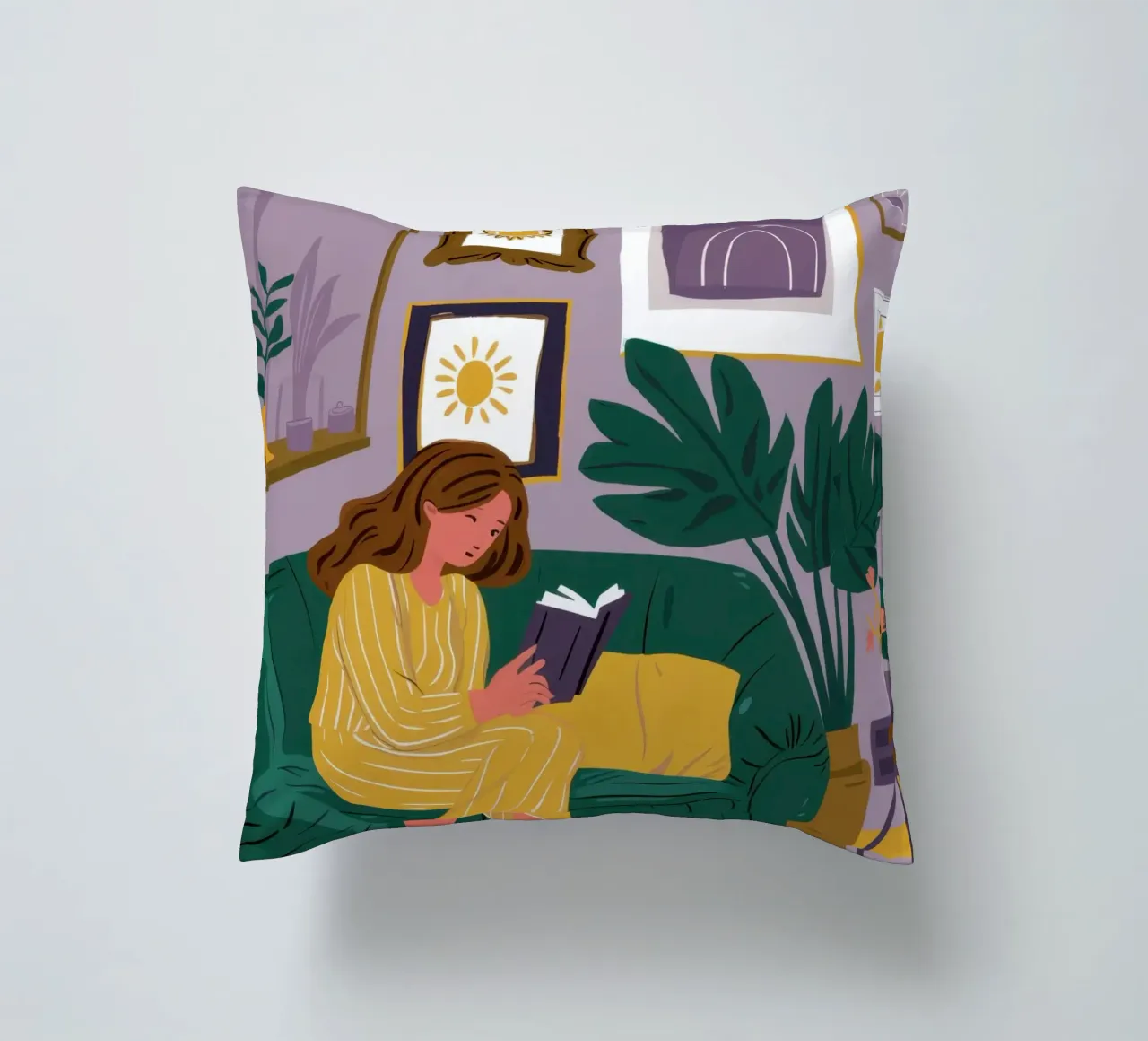 Divano Emerald Solitude cuscino da Sky Velour