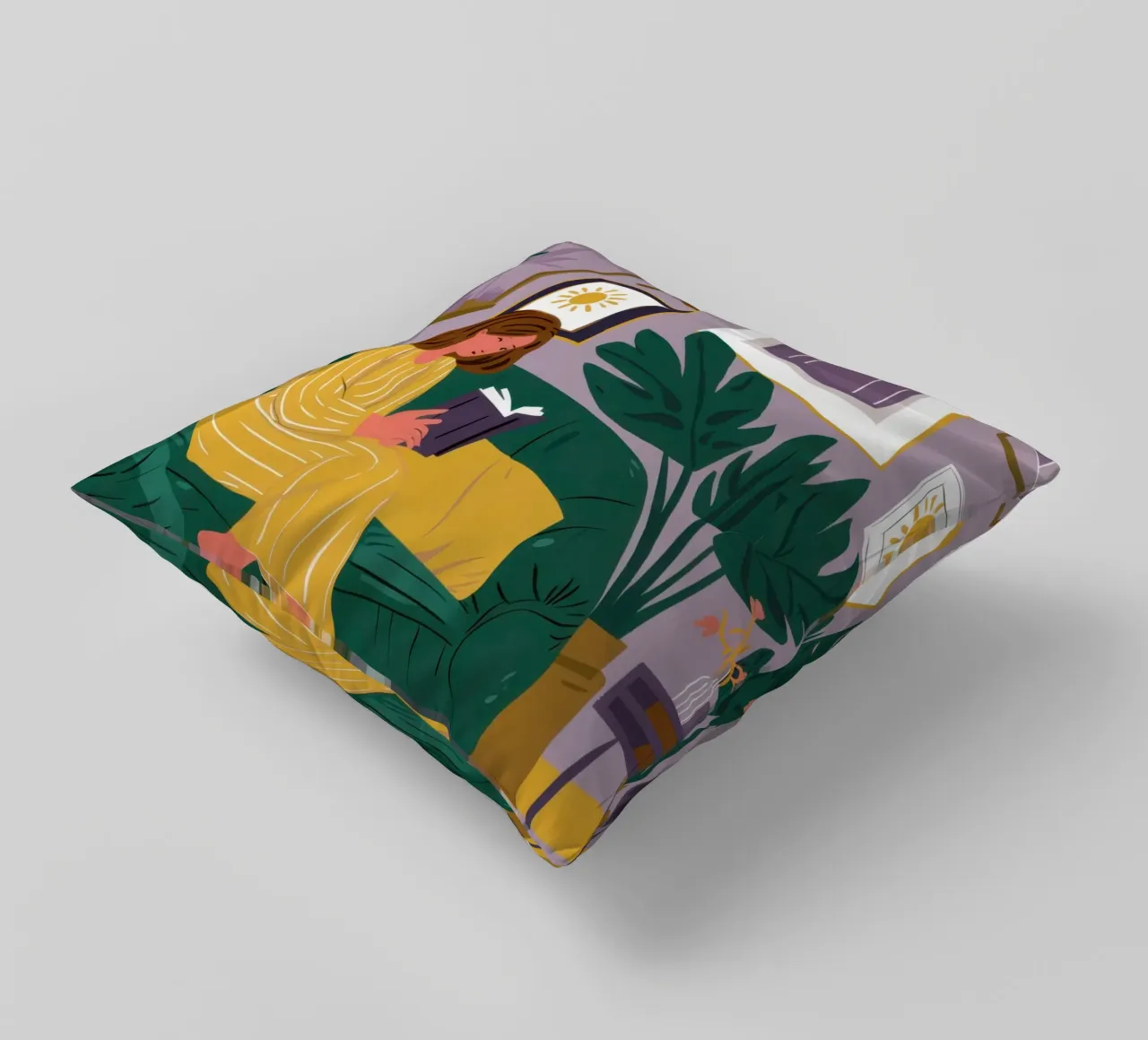 Divano Emerald Solitude cuscino da Sky Velour