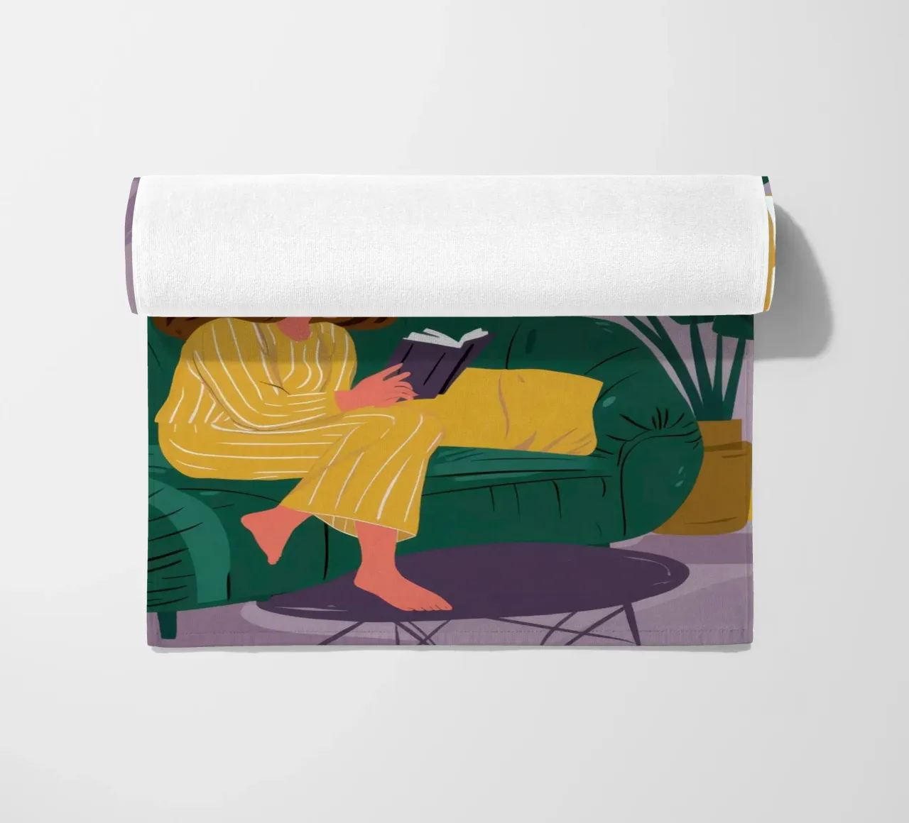 Divano Emerald Solitude telo mare da Sky Velour