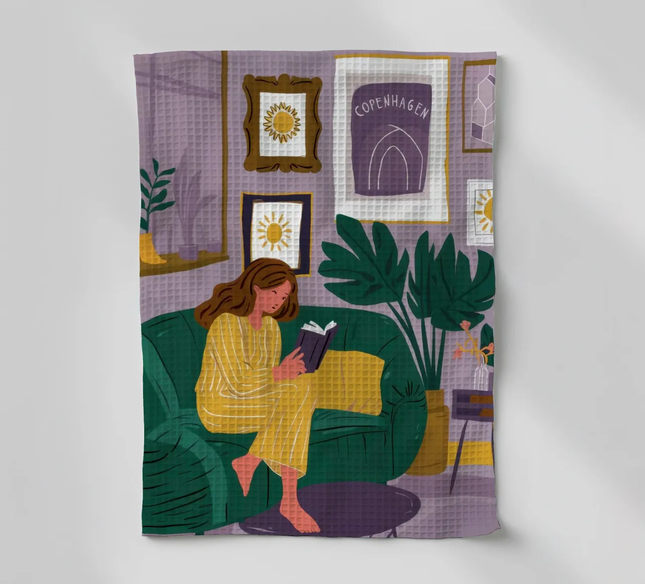 Divano Emerald Solitude canovaccio da cucina da Sky Velour