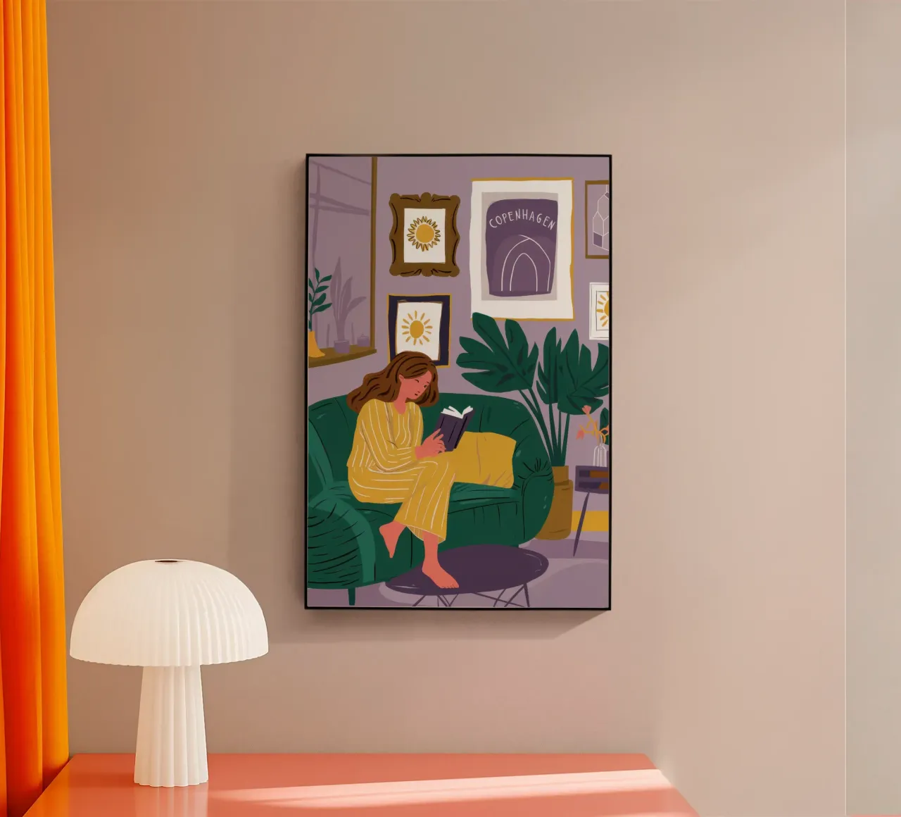 Divano Emerald Solitude plexiglass da Sky Velour