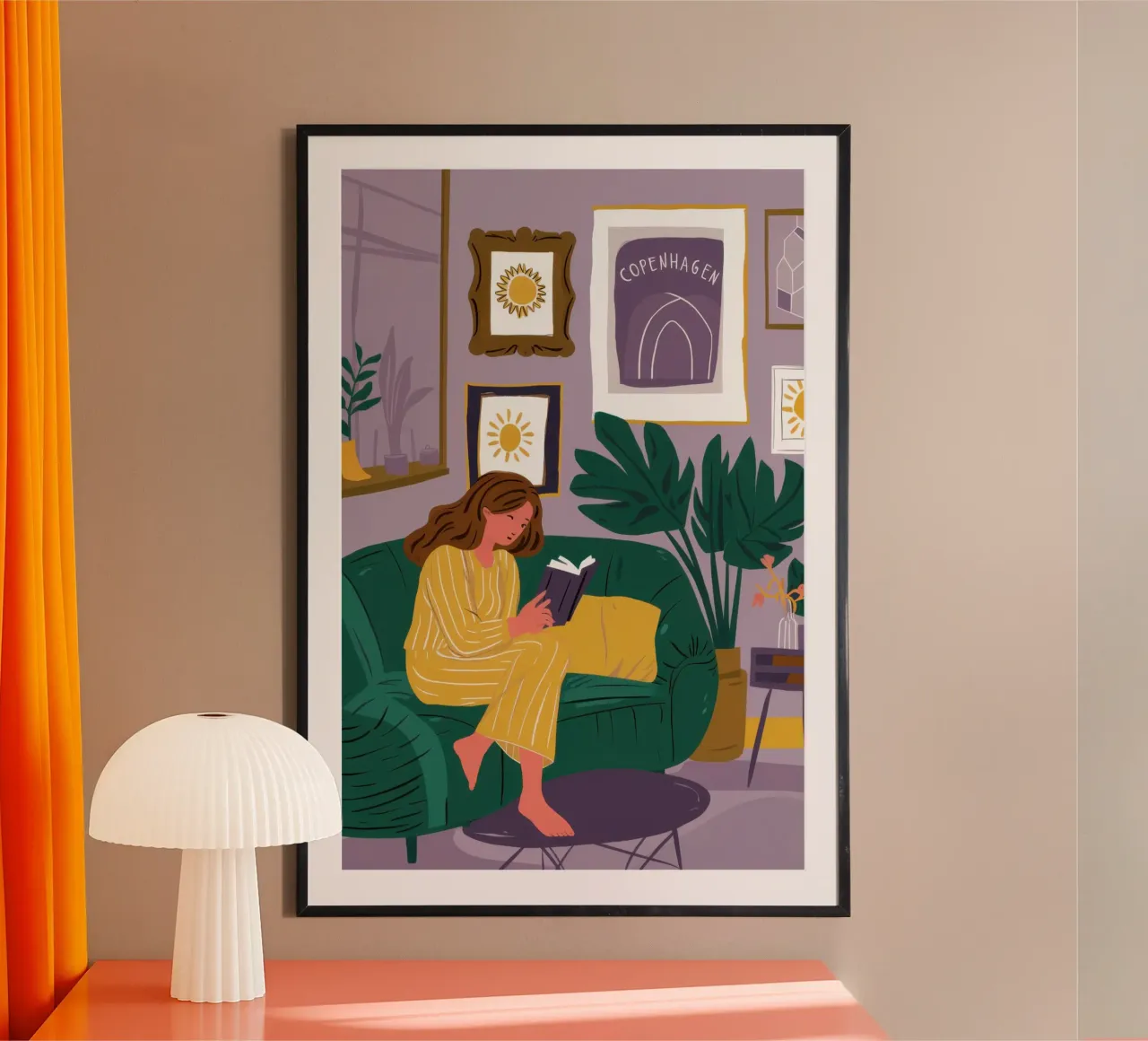 Divano Emerald Solitude carta hahnemühle da Sky Velour