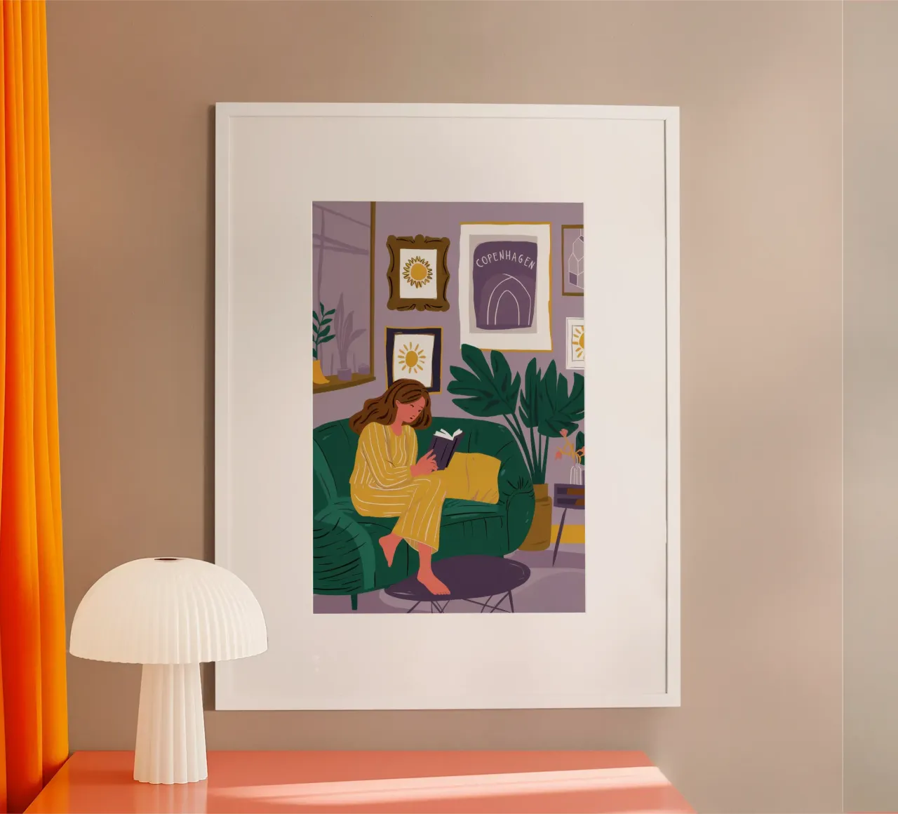 Divano Emerald Solitude carta hahnemühle da Sky Velour