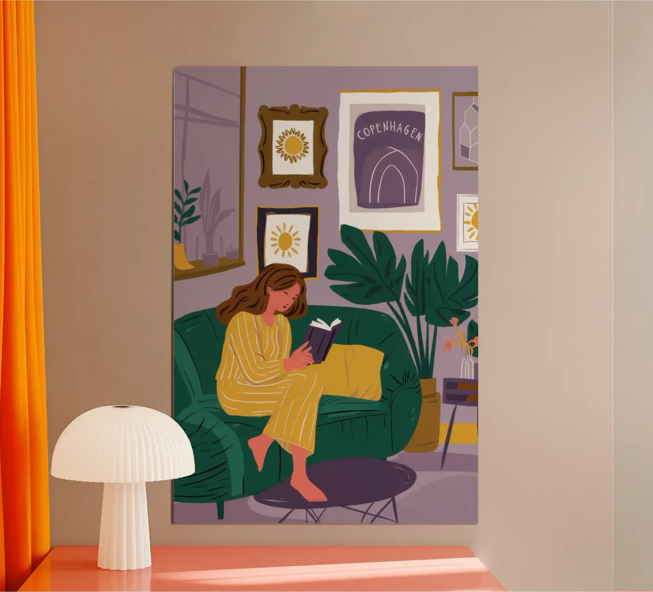 Divano Emerald Solitude carta hahnemühle da Sky Velour